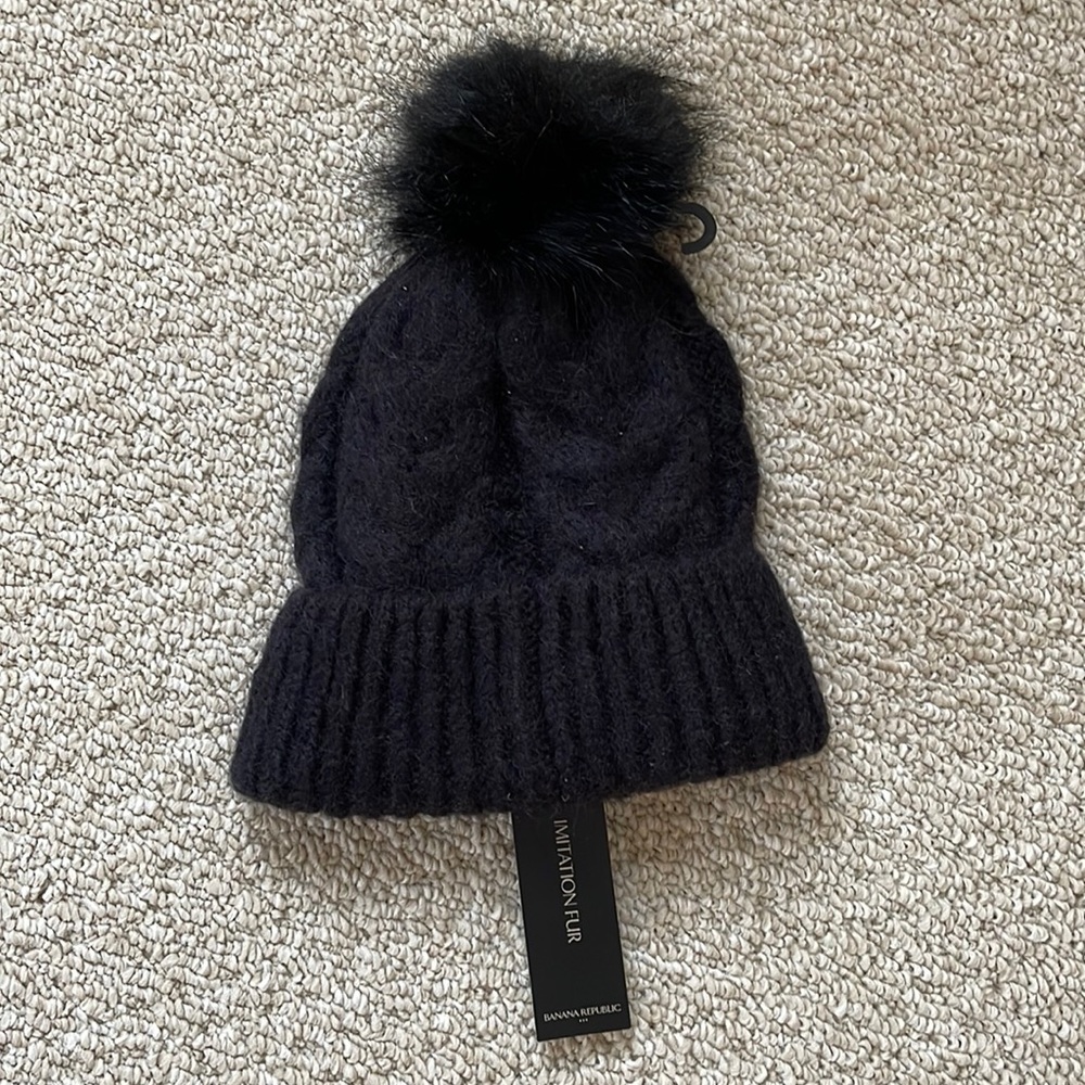 Brand new with tags banana republic black hat